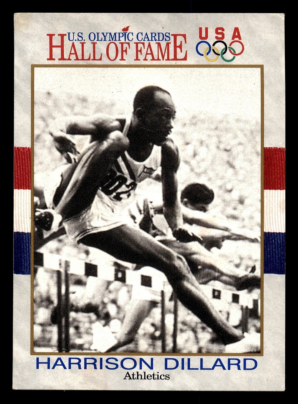 1991 Impel U.S. Olympic Hall of Fame #15 Harrison Dillard Card